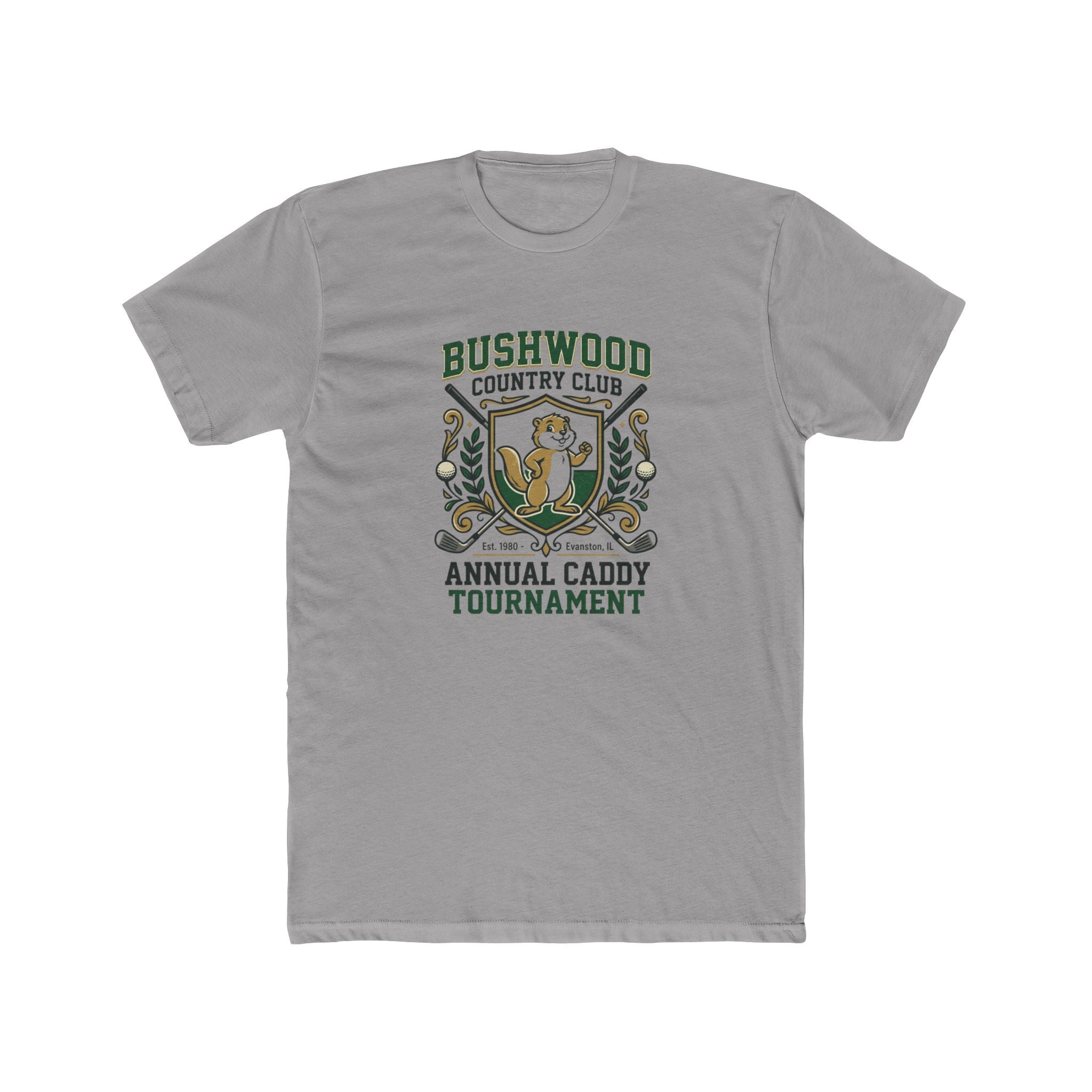 Annual Caddy Tournament T‑Shirt — Bushwood Country Club Golf Tee