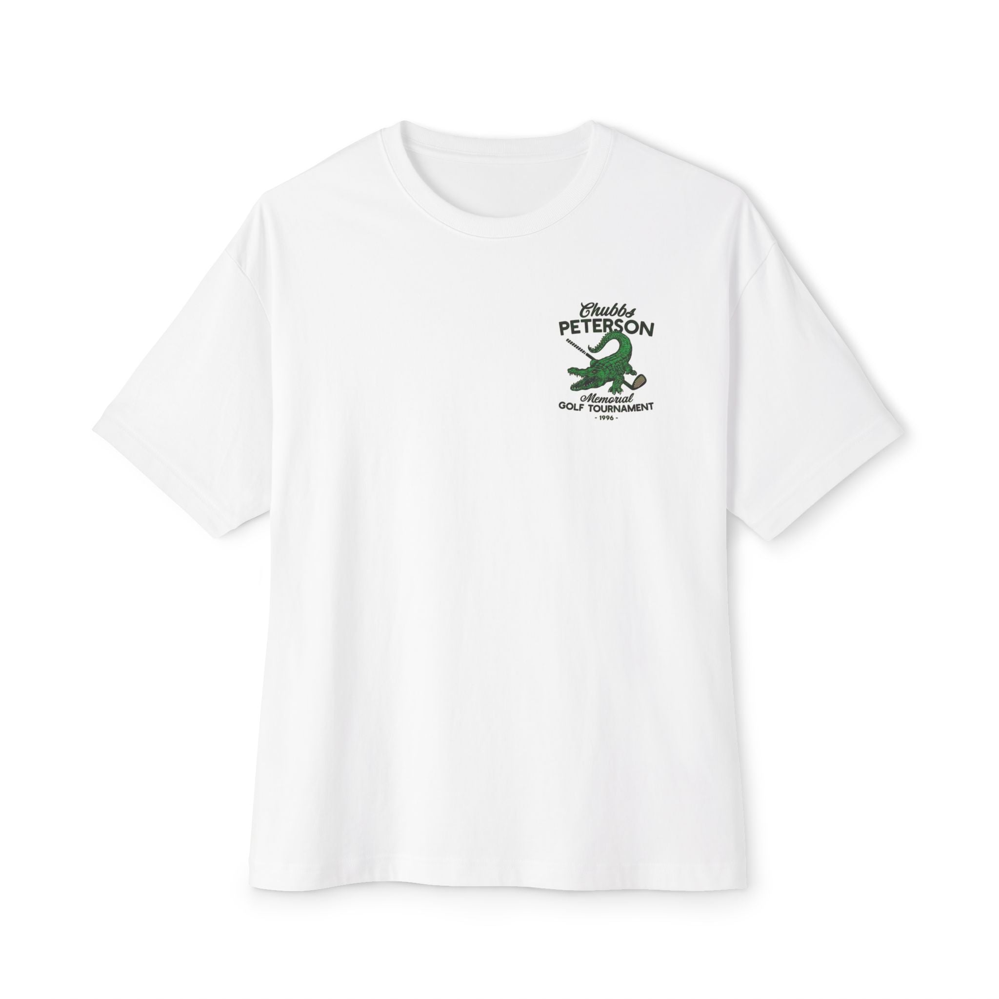 Chubbs Peterson Golf Tournament Tee — Oversized Boxy Golf T‑Shirt